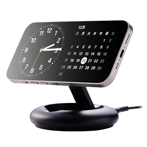 スタンド型のワイヤレス充電器